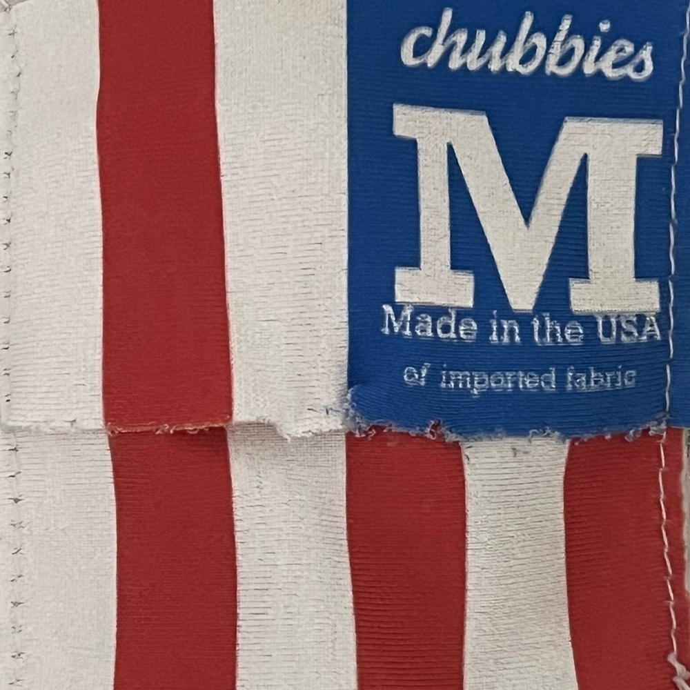 Chubbies teal geometric water sports & outdoor adventures, beach, swim trunks - Picture 7 of 12